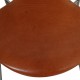 Arne Jacobsen 3207 armchair in patinated cognac leather