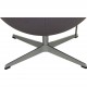 Arne Jacobsen Egg chair in blue fabric