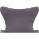 Arne Jacobsen Egg chair in blue fabric