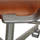 Arne Jacobsen Høj Oxford kontorstol i patineret cognac læder