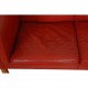 Børge Mogensen 2-personers 2332 sofa i rødt læder