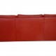 Børge Mogensen 3-personers 2333 sofa i rødt læder