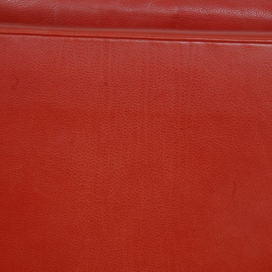 Børge Mogensen 3-personers 2333 sofa i rødt læder
