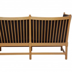 Børge Mogensen tremmesofa i brunt stof