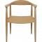 Hans Wegner The Chair i eg og Nevada sand læder
