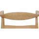 Hans Wegner The Chair i eg og Nevada sand læder