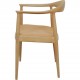 Hans Wegner The Chair i eg og Nevada sand læder