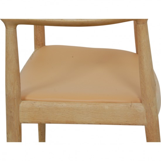 Hans Wegner The Chair i eg og Nevada sand læder