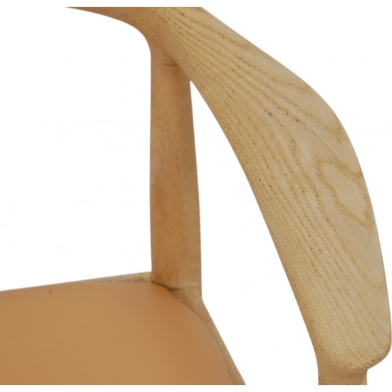 Hans Wegner The Chair i eg og Nevada sand læder