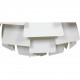 Poul Henningsen hvid Kogle lampe 48 Cm