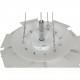 Poul Henningsen hvid Kogle lampe 48 Cm