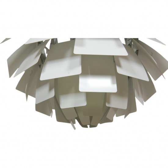 Poul Henningsen hvid Kogle lampe 48 Cm