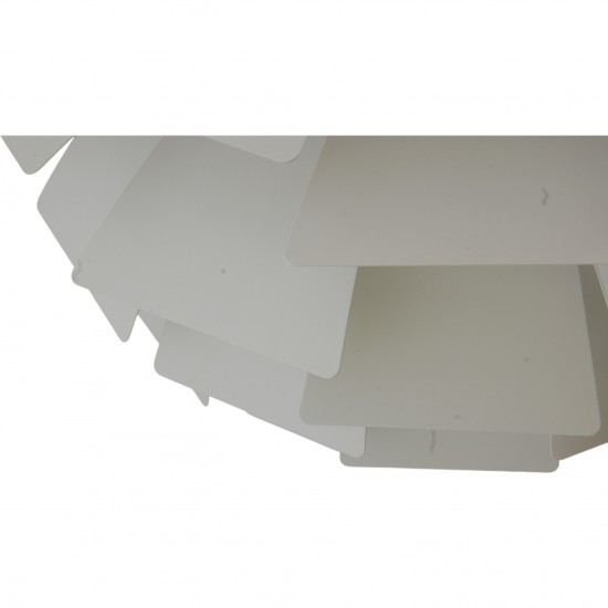 Poul Henningsen hvid Kogle lampe 48 Cm