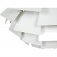 Poul Henningsen hvid Kogle lampe 48 Cm