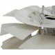 Poul Henningsen hvid Kogle lampe 48 Cm