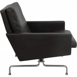 Poul Kjærholm PK31 lænestol i brunt læder