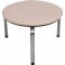 Poul Kjærholm PK33 stool reupholstered in natural leather