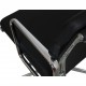 Charles Eames Ea-217 kontorstol nybetrukket med sort læder