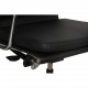 Charles Eames Ea-217 kontorstol nybetrukket med sort læder