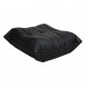 Michel Ducaroy Togo ottoman reupholstered in black leather