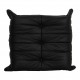 Michel Ducaroy Togo ottoman reupholstered in black leather