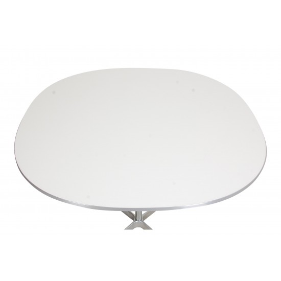 Piet Hein white Super circular table Ø: 100 Cm