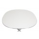 Piet Hein white Super circular table Ø: 100 Cm