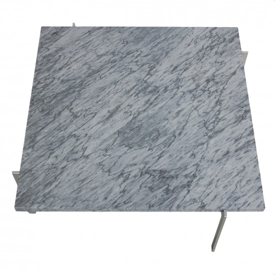 Poul Kjærholm Pk-61 coffee table grey marble 