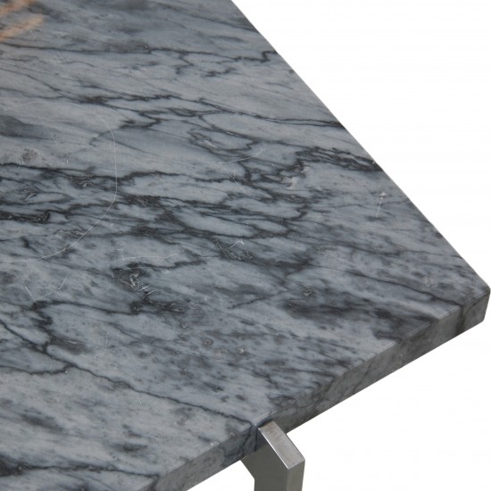 Poul Kjærholm Pk-61 coffee table grey marble 