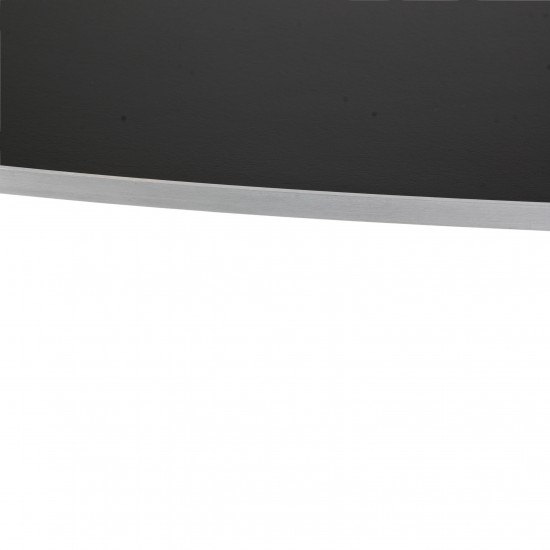 Piet Hein sort Super elipse bord jubilæums model fra 2005 170x100 Cm.