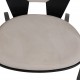 Set Hans Wegner Butterfly chairs with black frame (2) 