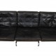 Poul Kjærholm Pk-31/3 sofa in patinated black leather from Kold Christensen