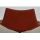 Fabricius and Kastholm Scimitar lounge chair in cognac leather