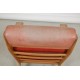 Hans Wegner GE-290a lounge chair in patinated red anilin leather