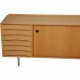 Arne Vodder AV01 Sideboard of oak