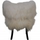 Danish chair of lambskin