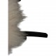 Danish chair of lambskin