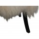 Danish chair of lambskin