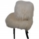 Danish chair of lambskin