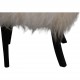 Danish chair of lambskin