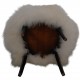 Danish chair of lambskin
