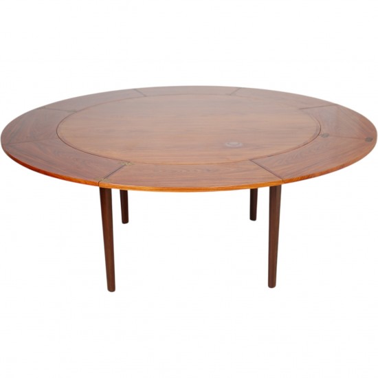 Dyrlund flip flap Spisebord af palisander