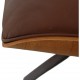Charles Eames Lounge chair ottoman i brun læder