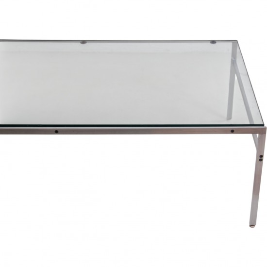 Fabricius and Kastholm Coffetable of glass 76x140 Cm