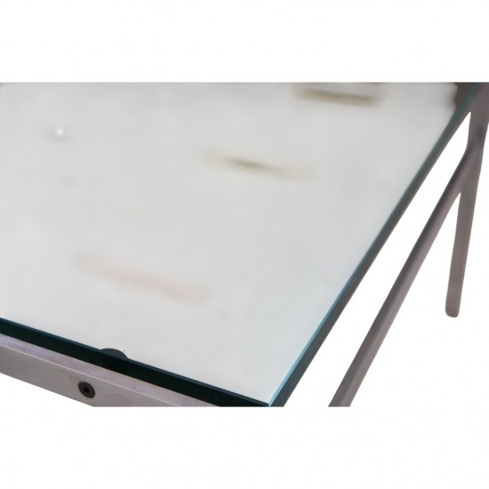 Fabricius and Kastholm Coffetable of glass 76x140 Cm