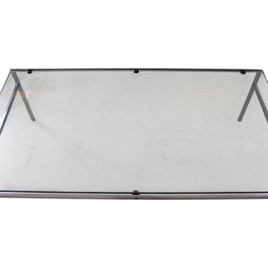 Fabricius and Kastholm Coffetable of glass 76x140 Cm
