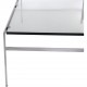 Fabricius and Kastholm Coffetable of glass 76x140 Cm