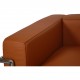 Le Corbusier LC2 lænestol betrukket med cognac bizon læder