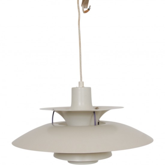 Poul Henningsen hvid PH5 lampe