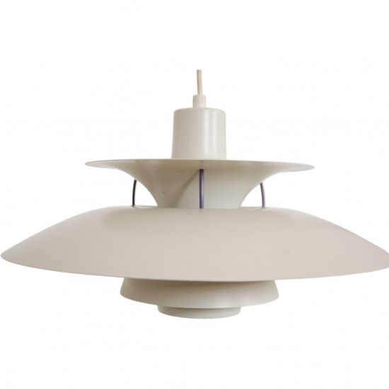 Poul Henningsen hvid PH5 lampe
